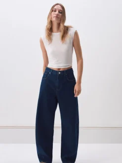 Hush Bree Barrel Leg Jeans Blue Online