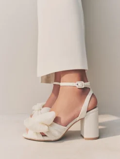 Next Ivory Forever Comfort® Wedding Bow Block Bridal Heel Shoes Online