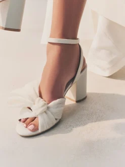 Next Ivory Forever Comfort® Wedding Bow Block Bridal Heel Shoes Online