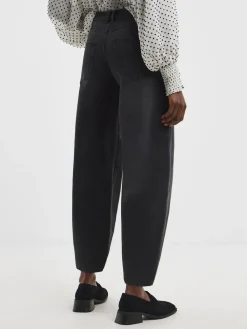 JD Williams Authentic Barrel Leg Jeans Black Sale