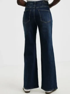 JD Williams Authentic Wide Leg Jeans Blue Discount
