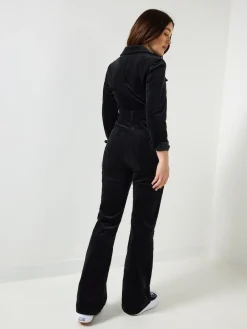 Joe Browns Black Petite Stretch Fit Darcy Cord Jumpsuit Clearance