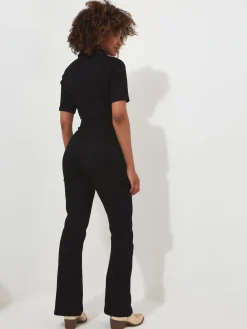 Joe Browns Black Roxie Denim Petite Jumpsuit Online