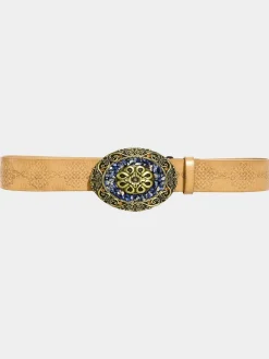 Joe Browns Brown Intricate Embossed Belt Sale
