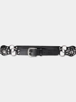 Joe Browns Brown Studded Leather Belt New