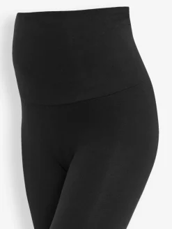 Jojo Maman Bébé Black 2-Pack Maternity Everyday Leggings New