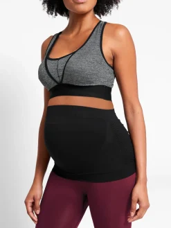 Jojo Maman Bébé Black Seamless Support Workout Bump Band Best