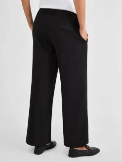 Jojo Maman Bébé Wide Leg Maternity Trousers Black Outlet