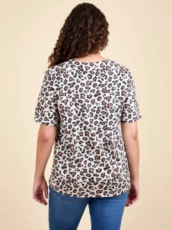 Jojo Maman Bébé Brown Oversized Boyfriend Maternity T-Shirt Hot