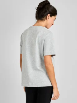 Jojo Maman Bébé Marl Grey Oversized Boyfriend Maternity T-Shirt Best