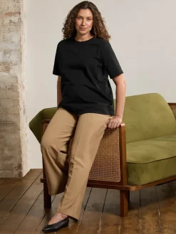 Jojo Maman Bébé Natural Wide Leg Maternity Trousers Online