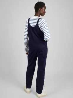 Jojo Maman Bébé Navy Blue Cord Maternity Dungarees Sale