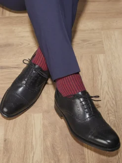 Jones Bootmaker Maynard Leather Oxford Brogues Black Best