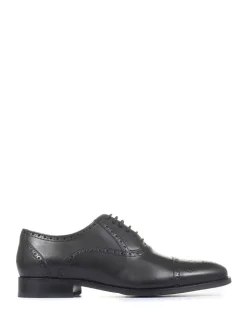 Jones Bootmaker Maynard Leather Oxford Brogues Black Best