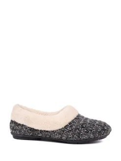 Jones Bootmaker Faux-Fur-Lined Slippers Grey Online