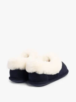 Just Sheepskin Ladies Classic Sheepskin Slipper Blue Outlet