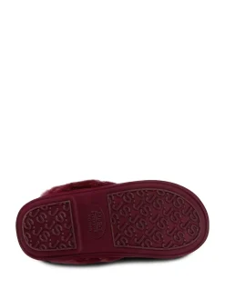Just Sheepskin Ladies Duchess Sheepskin Slipper Red Clearance