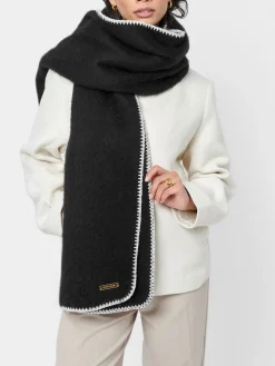 Katie Loxton Whipstitch Scarf Black Discount