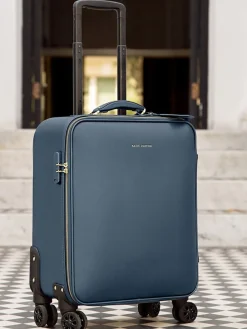 Katie Loxton Oxford Cabin Suitcase Blue