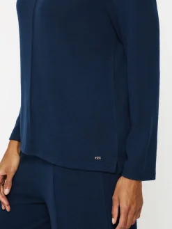 KBX Marie Brushed Jumper Blue New