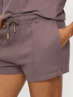 KBX White Jessica Shorts Brown Sale