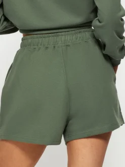KBX White Jessica Shorts Green Discount