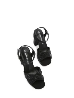KG Kurt Geiger Fleur Platform Sandals Black