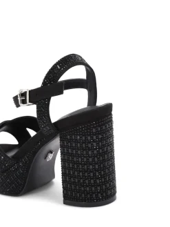 KG Kurt Geiger Fleur Platform Sandals Black