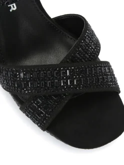 KG Kurt Geiger Fleur Platform Sandals Black