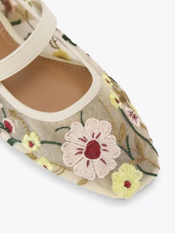 KG Kurt Geiger Nina Mesh Pumps Cream Online