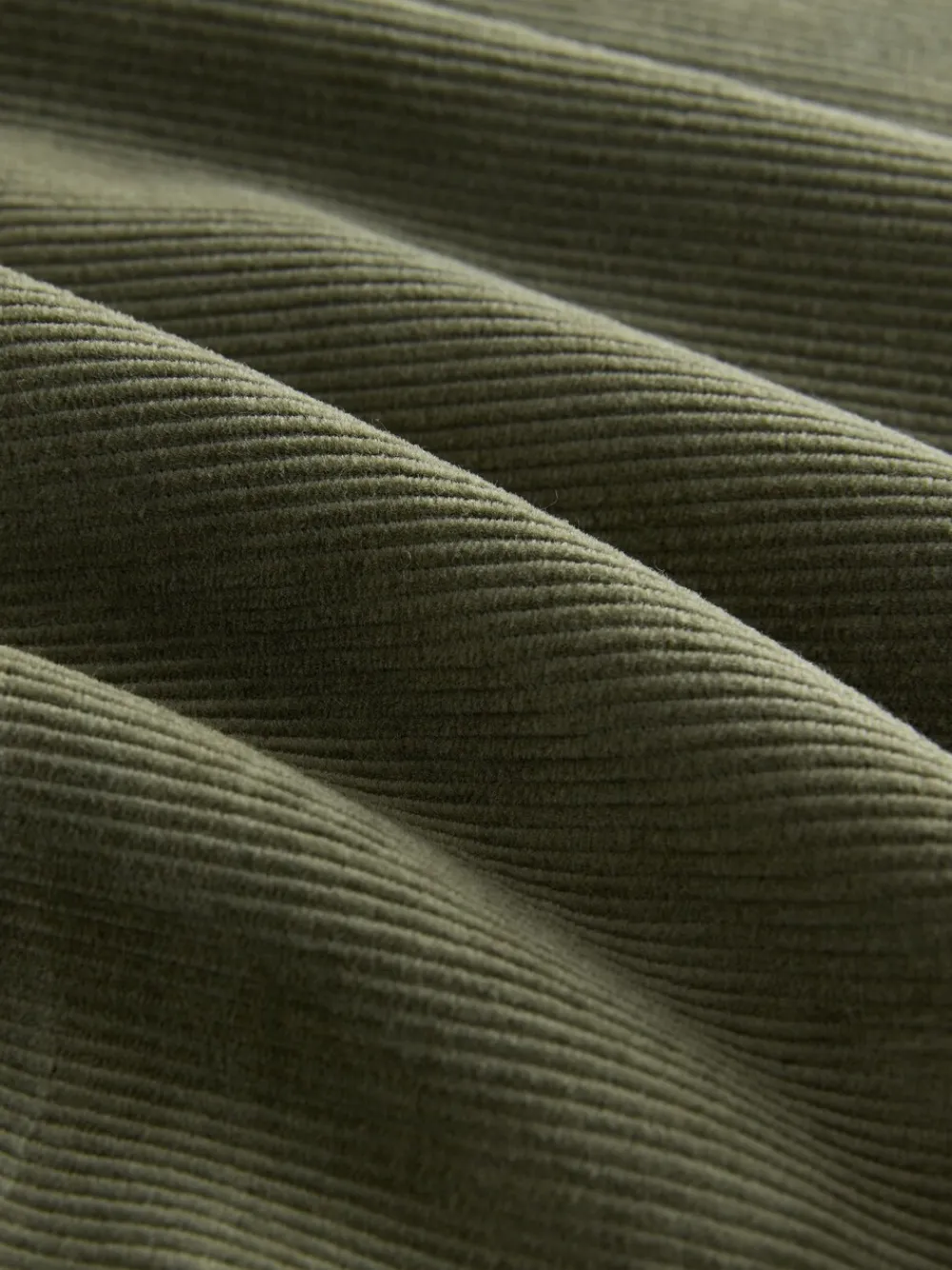 Next Cord Barrel Leg Trousers Khaki Green Sale