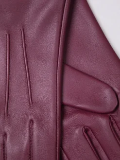 Lakeland Leather Berry Blea Classic Gloves Sale