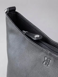 Lakeland Leather Grasmere Cross-Body Bag Black Online