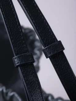 Lakeland Leather Black Newland Slouch Tote Bag Sale