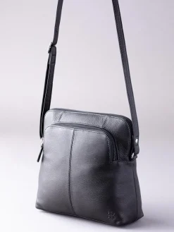 Lakeland Leather Raven Cross-Body Bag Black Best
