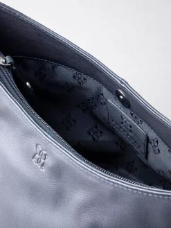 Lakeland Leather Grasmere Cross-Body Bag Blue Discount