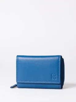 Lakeland Leather Blue Small Purse Outlet
