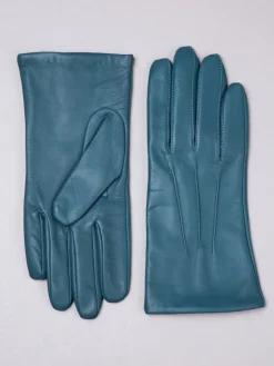 Lakeland Leather Green Blea Classic Gloves New