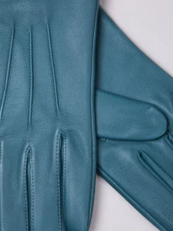 Lakeland Leather Green Blea Classic Gloves New