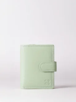 Lakeland Leather Green Small Tab Purse Outlet