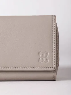 Lakeland Leather Grey Small Purse Outlet