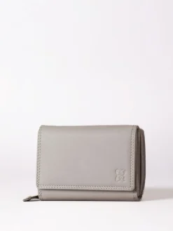 Lakeland Leather Grey Small Purse Outlet