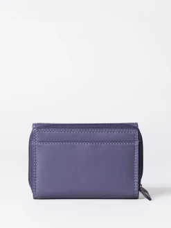 Lakeland Leather Purple Small Purse Discount