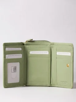 Lakeland Leather Sage Green Small Purse Hot