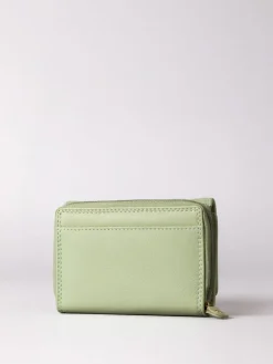 Lakeland Leather Sage Green Small Purse Hot