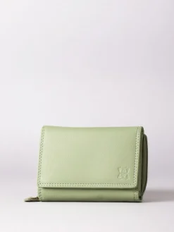 Lakeland Leather Sage Green Small Purse Hot
