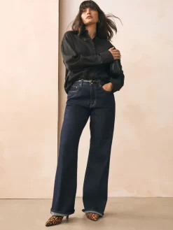 Next Leather Pointed Toe Slingback Heels Leopard Discount