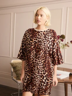 Next Leopard Nightie 2 Pack New