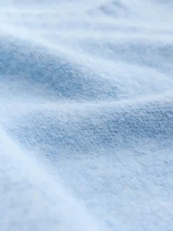 Next Scoop Neck Jumper With Wool Light Blue Hot