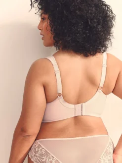 Next Light Pink F-K Ultimate Comfort Cup Padded Strap Non Pad Non Wired Bra with Side Support Discount